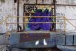 Abandoned grain elevator - graffiti