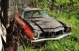 Abandoned car
