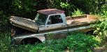 Abandoned truck