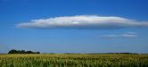 Saucer clouds