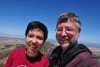 Me and Jai on top of Mount Diablo